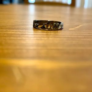 Be Still & Know Ring | Sterling Silver